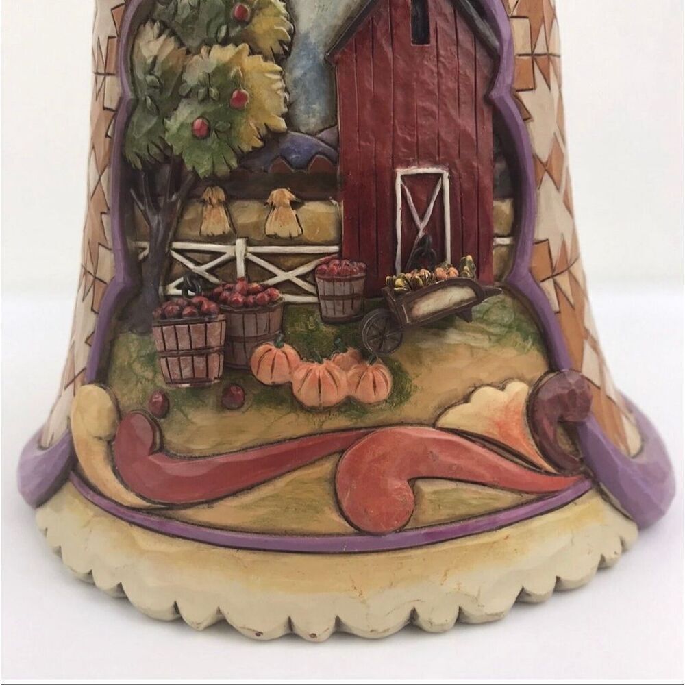 Jim Shore Ceramic Angel Autumn Breezes Cleanse The Spirit Rustic Farmhouse Decor - Picture 4 of 13